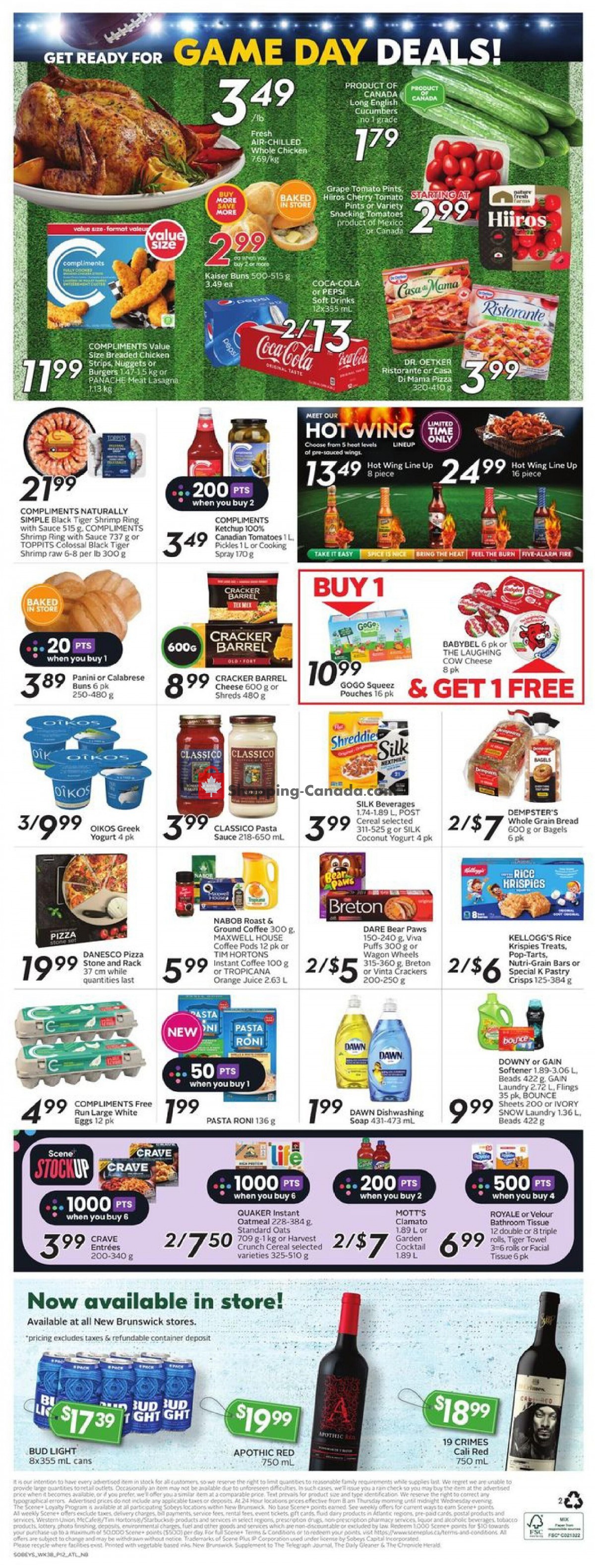 Sobeys flyer from Thursday January 19, 2023 to Wednesday January 25, 2023 - page 4