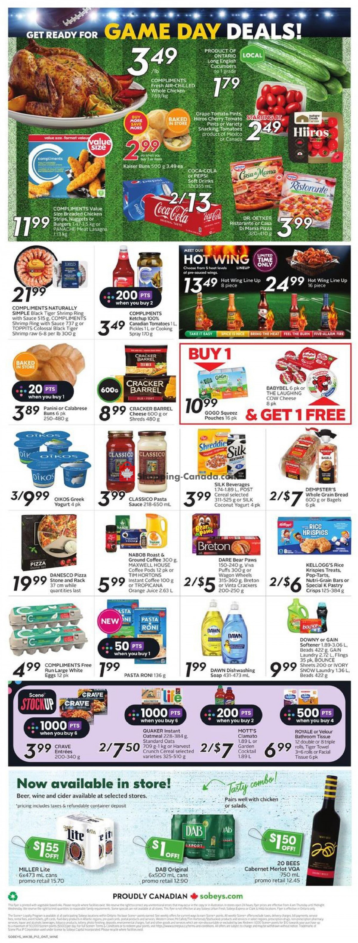 Sobeys flyer from Thursday January 19, 2023 to Wednesday January 25, 2023 - page 4