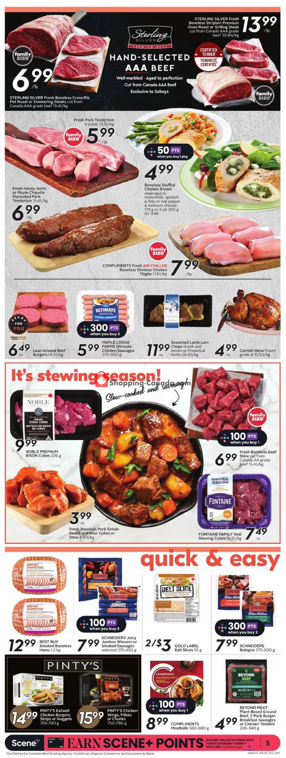 Sobeys flyer from Thursday January 19, 2023 to Wednesday January 25, 2023 - page 9