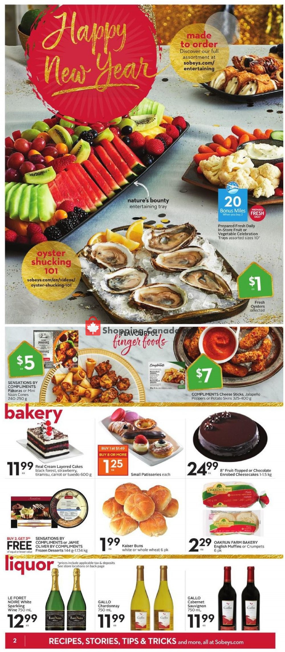 Sobeys flyer from Thursday December 27, 2018 to Wednesday January 2, 2019 - page 3