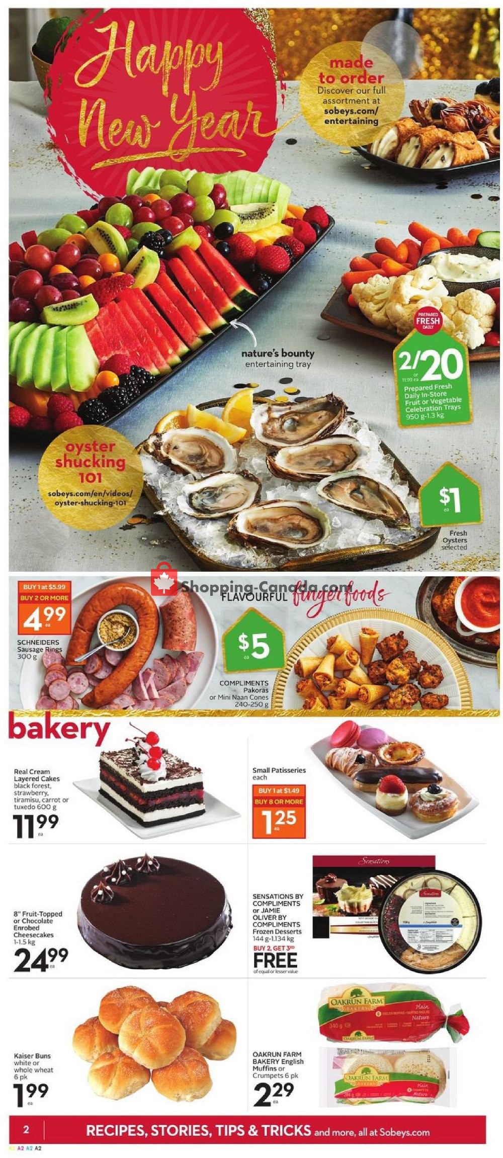 Sobeys flyer from Thursday December 27, 2018 to Wednesday January 2, 2019 - page 2