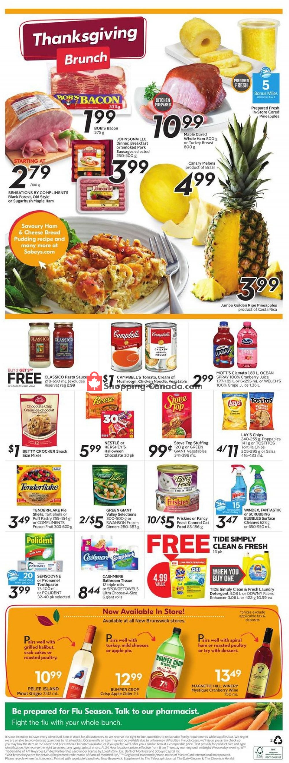 Sobeys flyer from Thursday October 10, 2019 to Wednesday October 16, 2019 - page 19