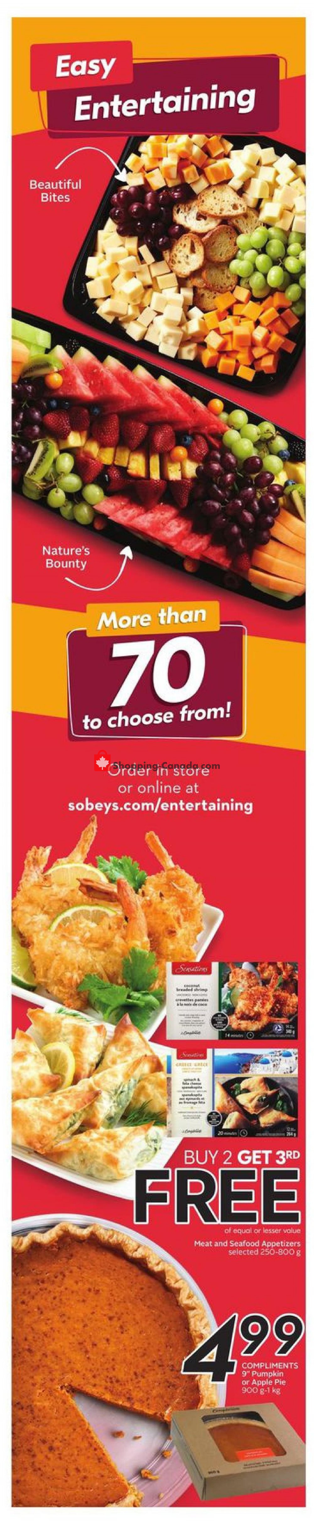 Sobeys flyer from Thursday October 10, 2019 to Wednesday October 16, 2019 - page 3