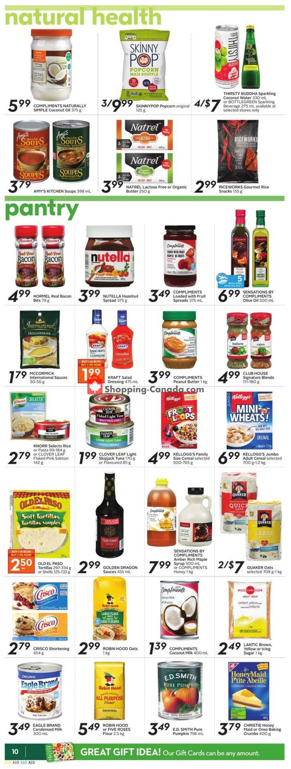 Sobeys flyer from Thursday October 10, 2019 to Wednesday October 16, 2019 - page 17