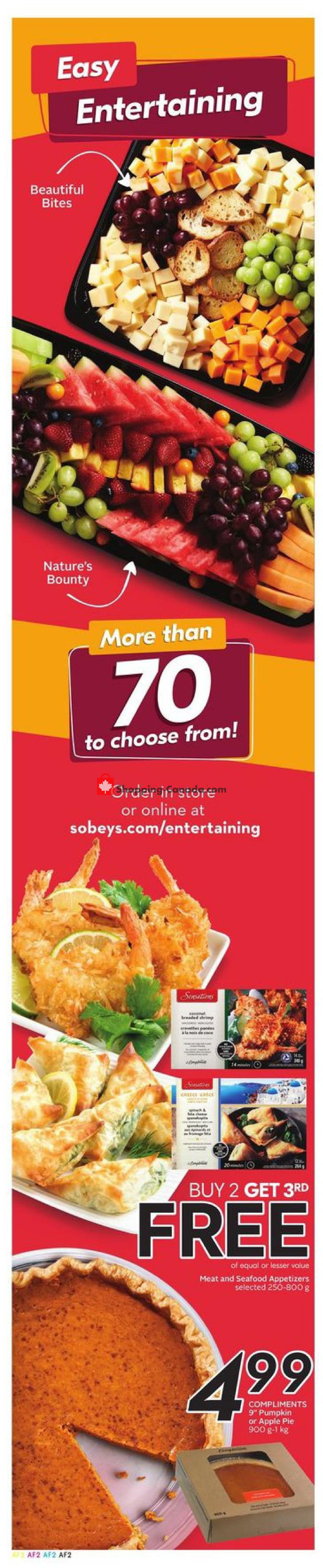 Sobeys flyer from Thursday October 10, 2019 to Wednesday October 16, 2019 - page 3