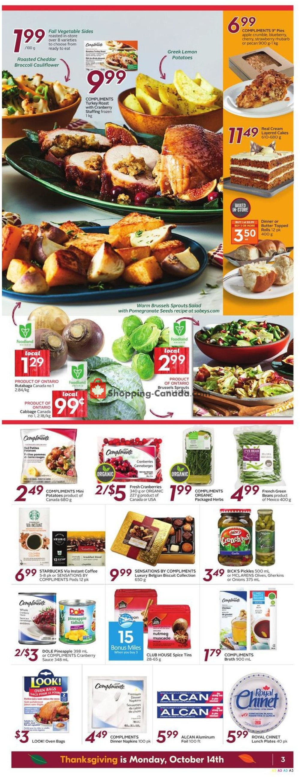 Sobeys flyer from Thursday October 10, 2019 to Wednesday October 16, 2019 - page 5