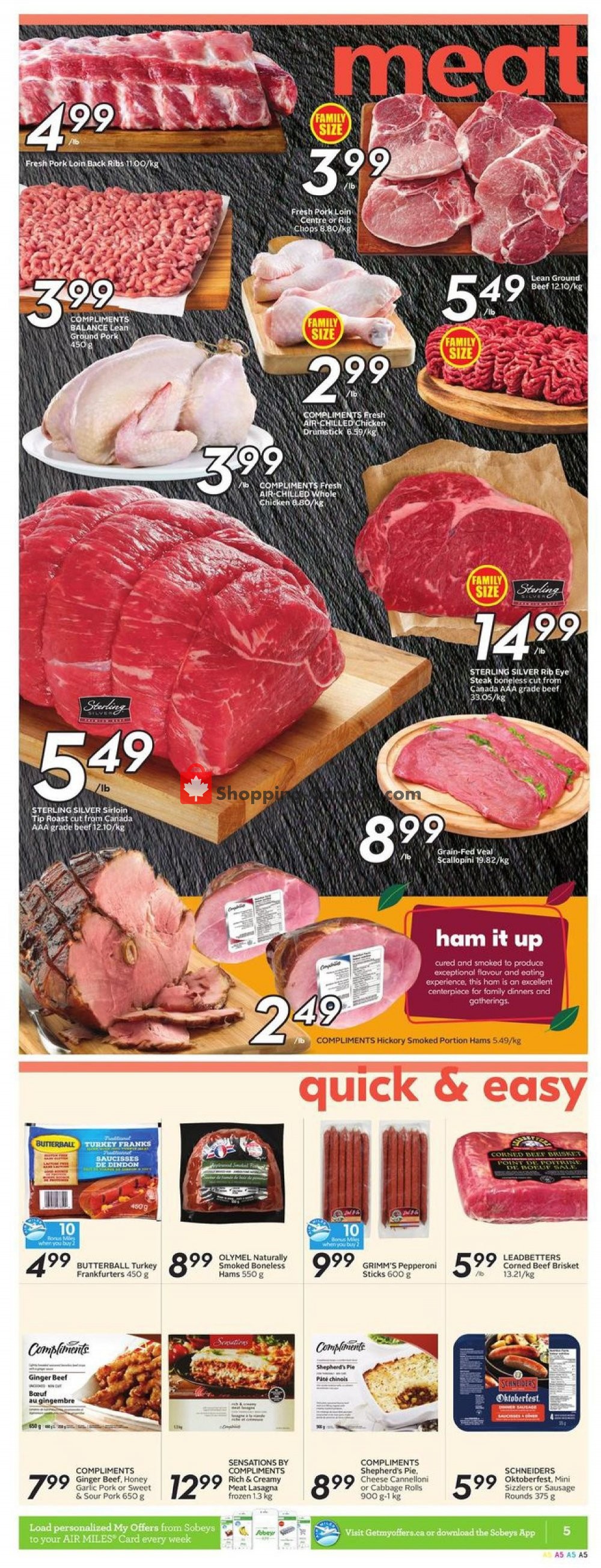 Sobeys flyer from Thursday October 10, 2019 to Wednesday October 16, 2019 - page 8