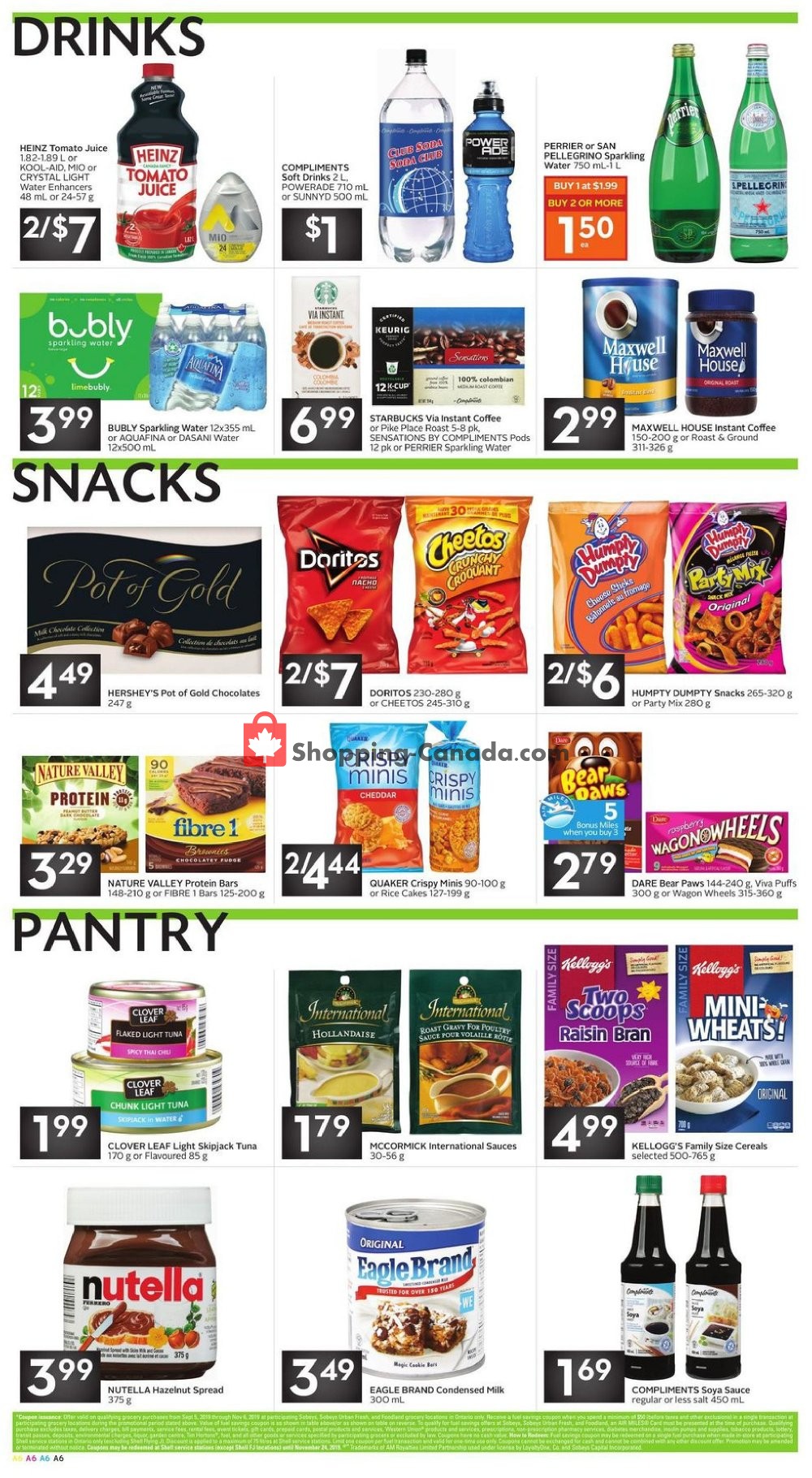 Sobeys flyer from Thursday October 10, 2019 to Wednesday October 16, 2019 - page 10