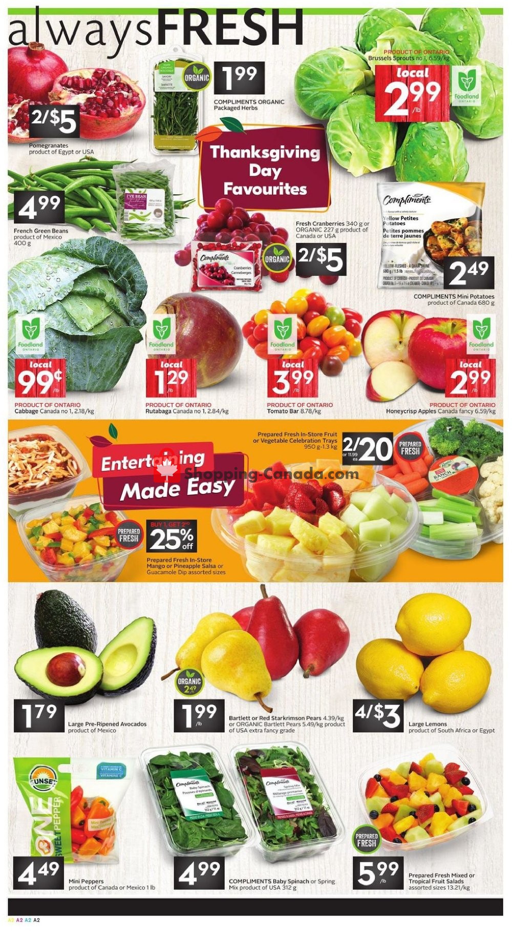 Sobeys flyer from Thursday October 10, 2019 to Wednesday October 16, 2019 - page 2
