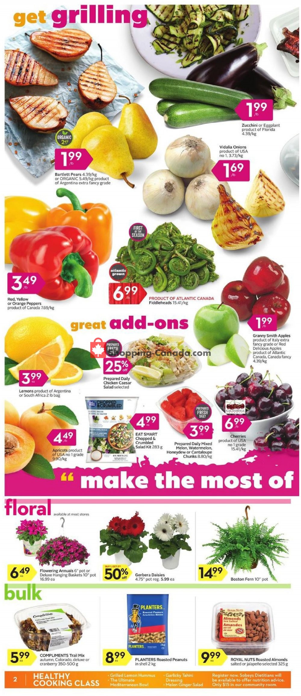 Sobeys flyer from Thursday May 16, 2019 to Wednesday May 22, 2019 - page 2