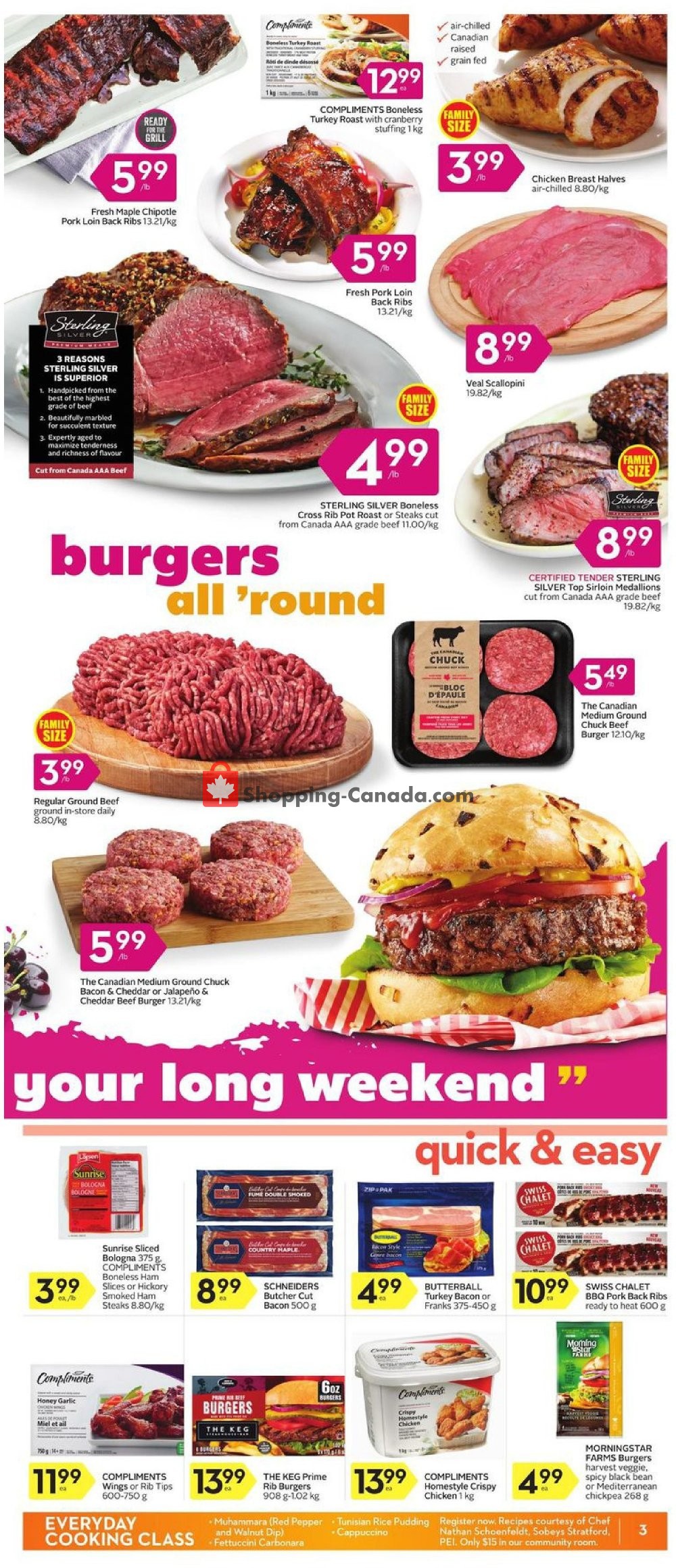 Sobeys flyer from Thursday May 16, 2019 to Wednesday May 22, 2019 - page 3
