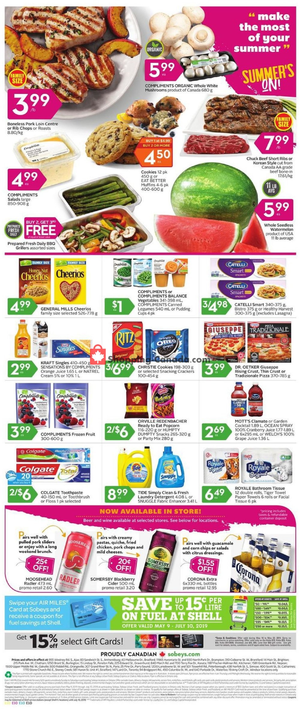 Sobeys flyer from Thursday May 16, 2019 to Wednesday May 22, 2019 - page 13