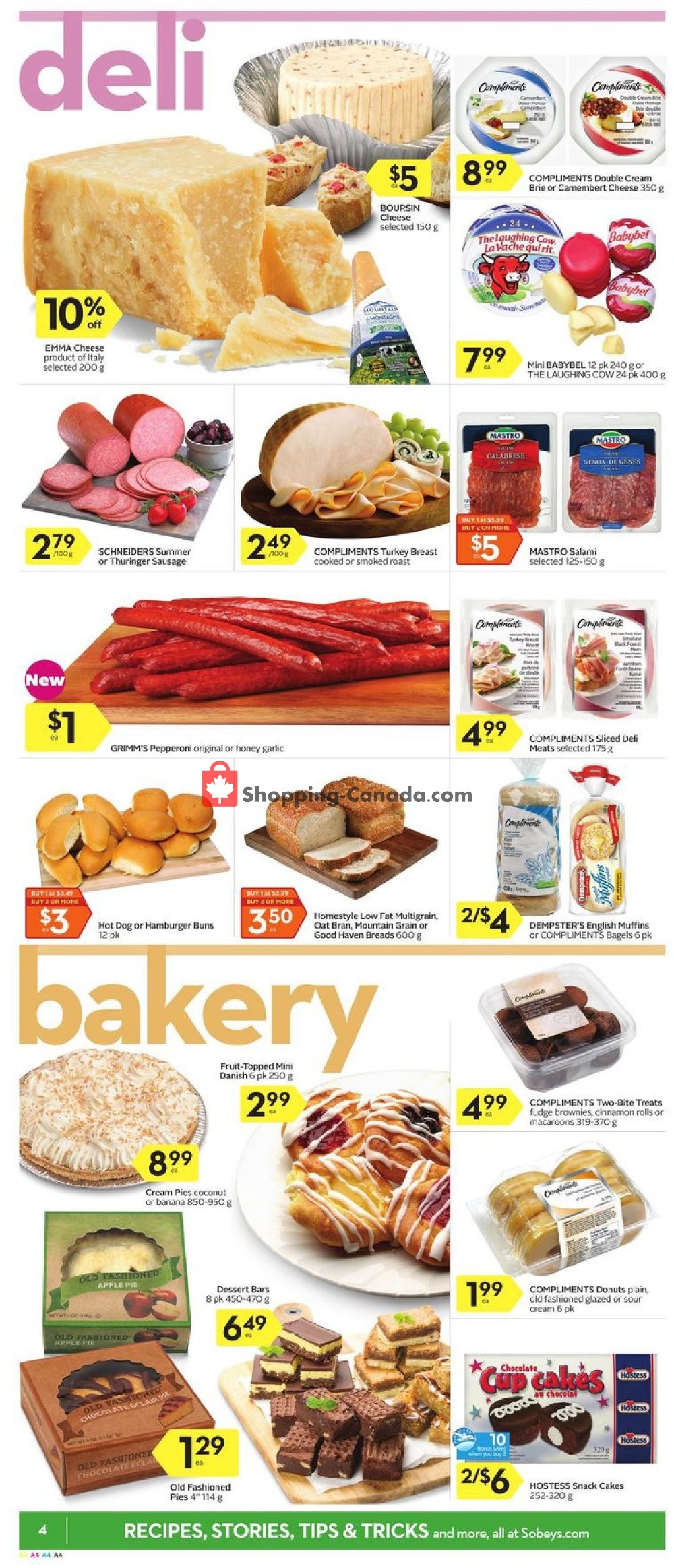 Sobeys flyer from Thursday May 16, 2019 to Wednesday May 22, 2019 - page 4
