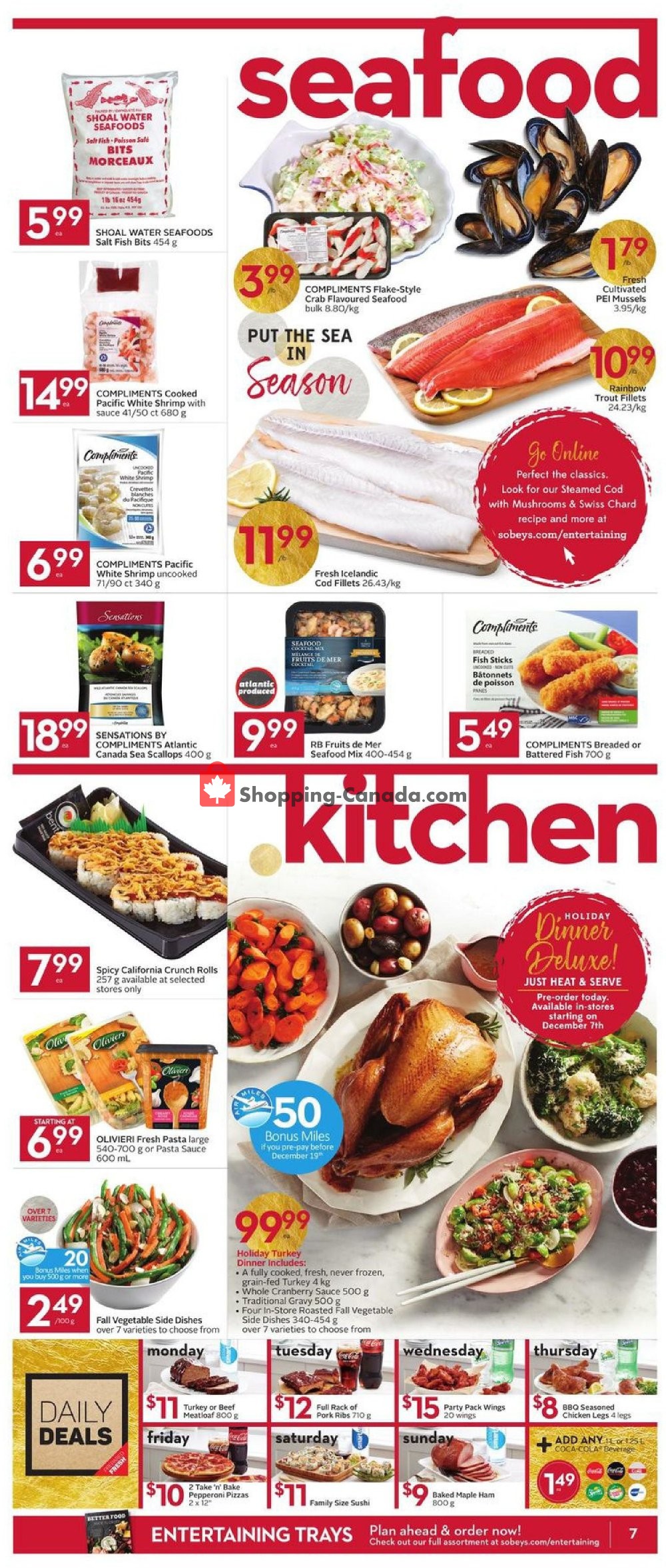 Sobeys flyer from Thursday November 29, 2018 to Wednesday December 5, 2018 - page 11