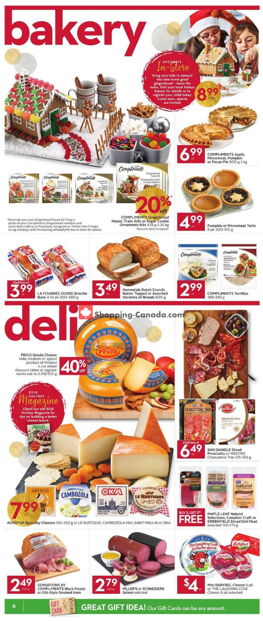 Sobeys flyer from Thursday November 29, 2018 to Wednesday December 5, 2018 - page 7
