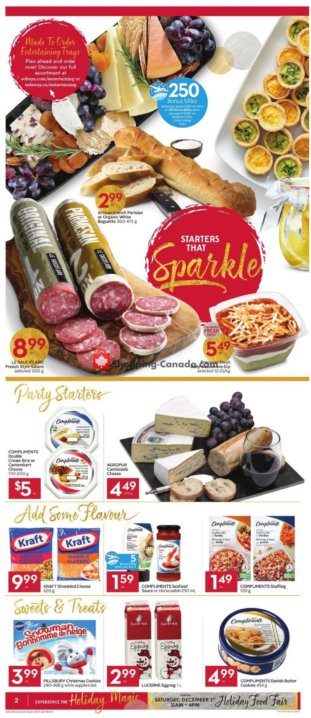 Sobeys flyer from Thursday November 29, 2018 to Wednesday December 5, 2018 - page 3