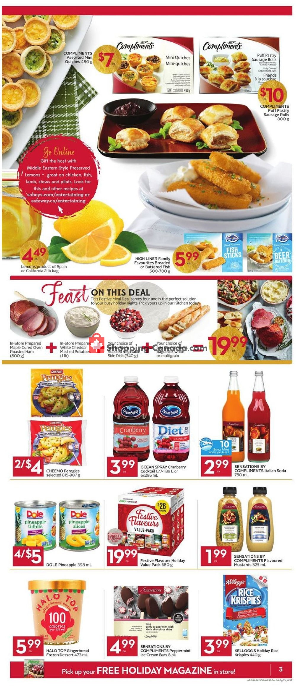 Sobeys flyer from Thursday November 29, 2018 to Wednesday December 5, 2018 - page 4
