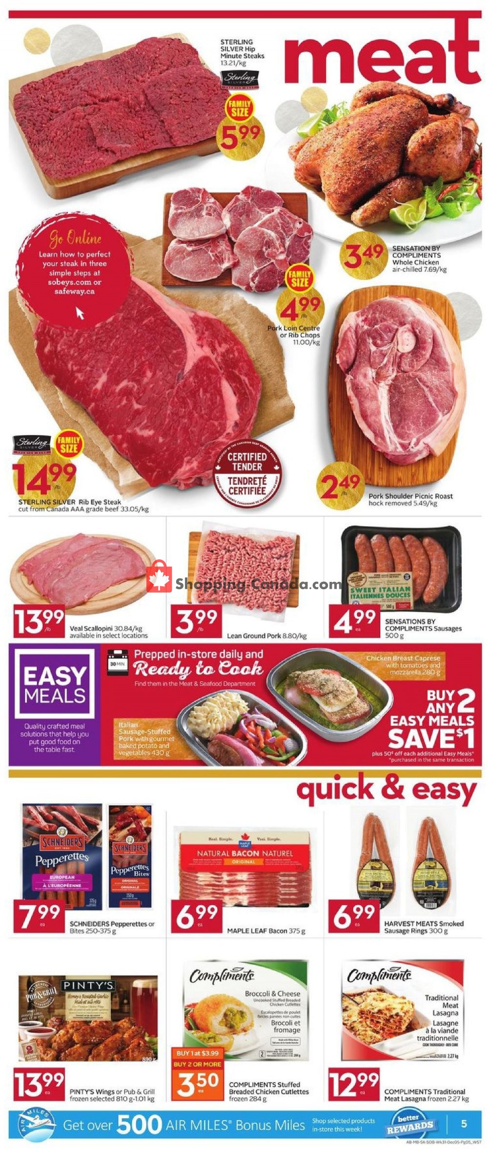 Sobeys flyer from Thursday November 29, 2018 to Wednesday December 5, 2018 - page 7