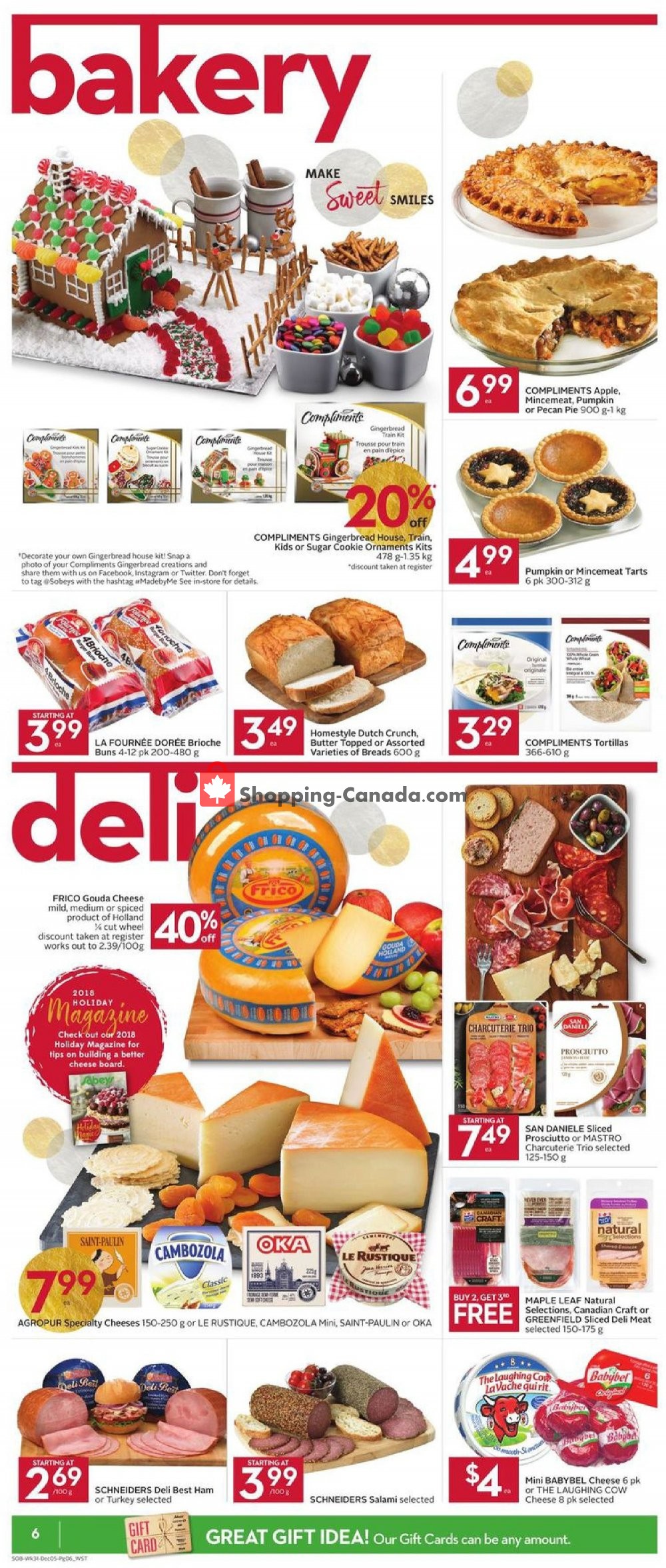 Sobeys flyer from Thursday November 29, 2018 to Wednesday December 5, 2018 - page 8