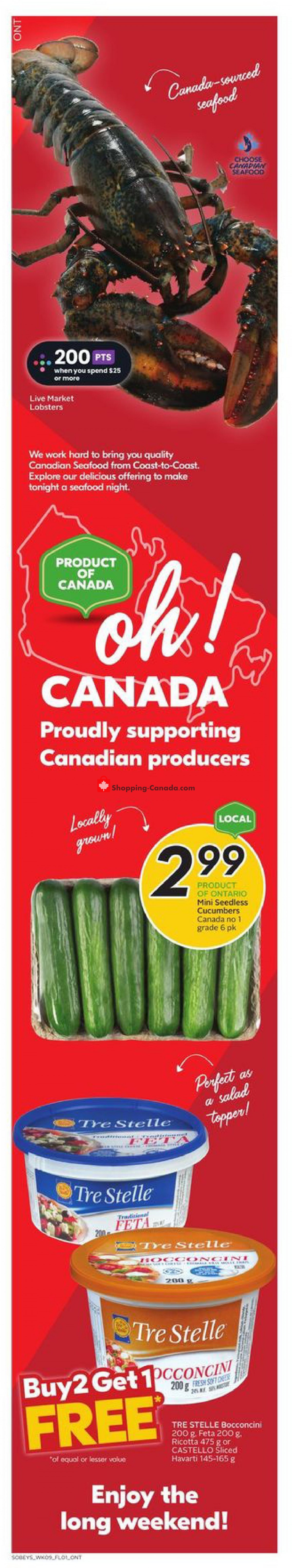Sobeys flyer from Thursday June 29, 2023 to Wednesday July 5, 2023 - page 2