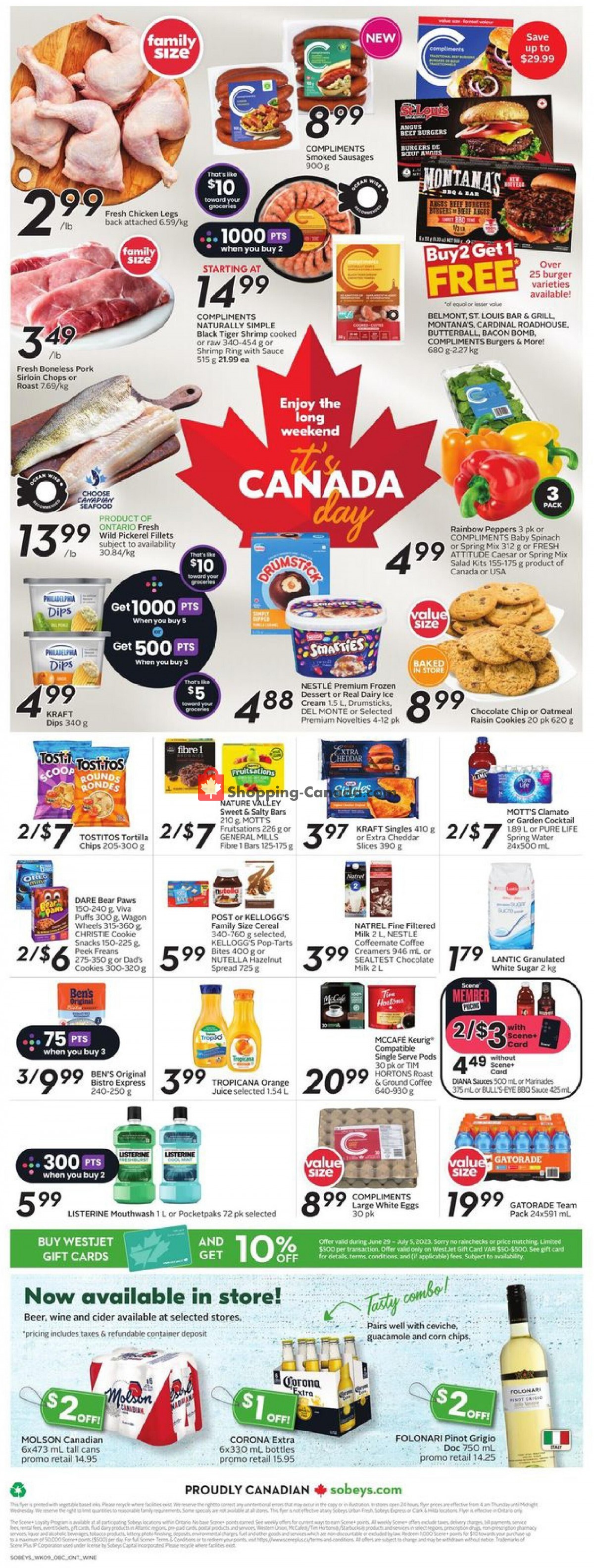 Sobeys flyer from Thursday June 29, 2023 to Wednesday July 5, 2023 - page 4