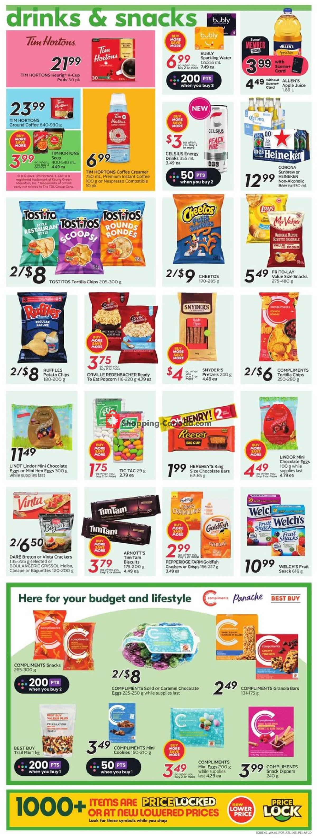 Sobeys flyer from Thursday March 14, 2024 to Wednesday March 20, 2024 - page 18