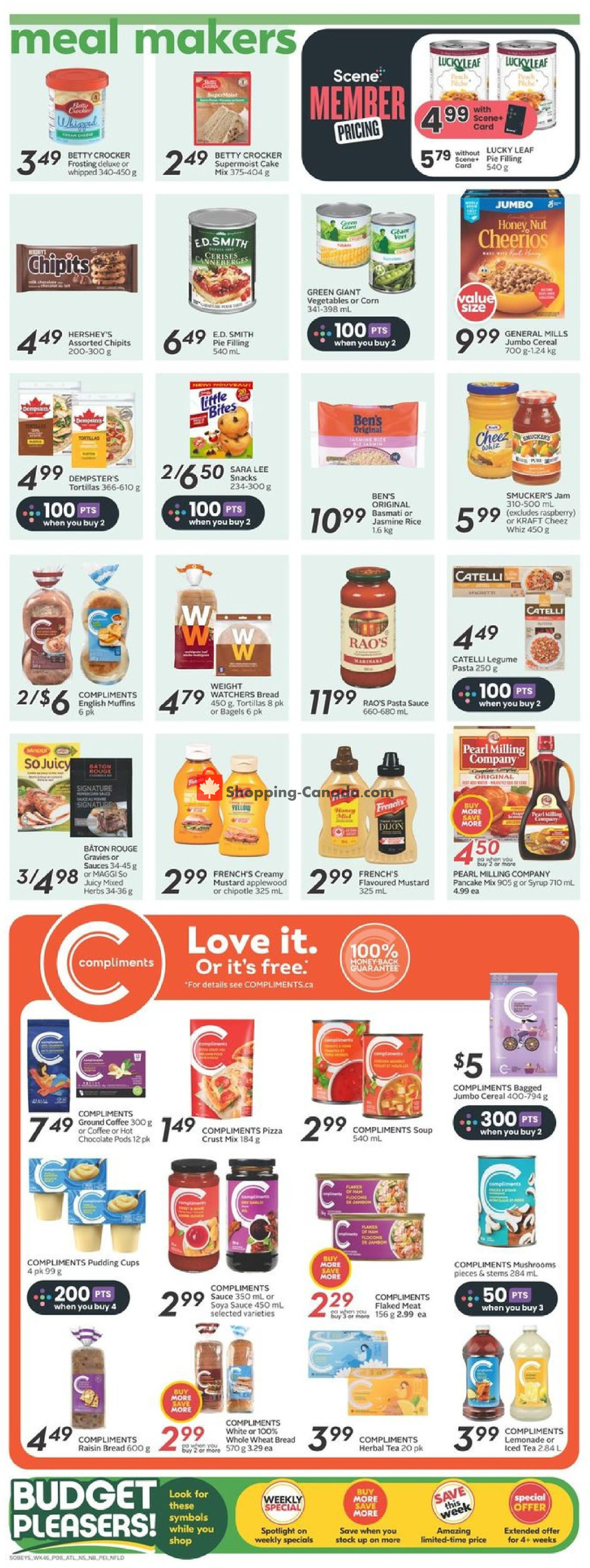 Sobeys flyer from Thursday March 14, 2024 to Wednesday March 20, 2024 - page 21