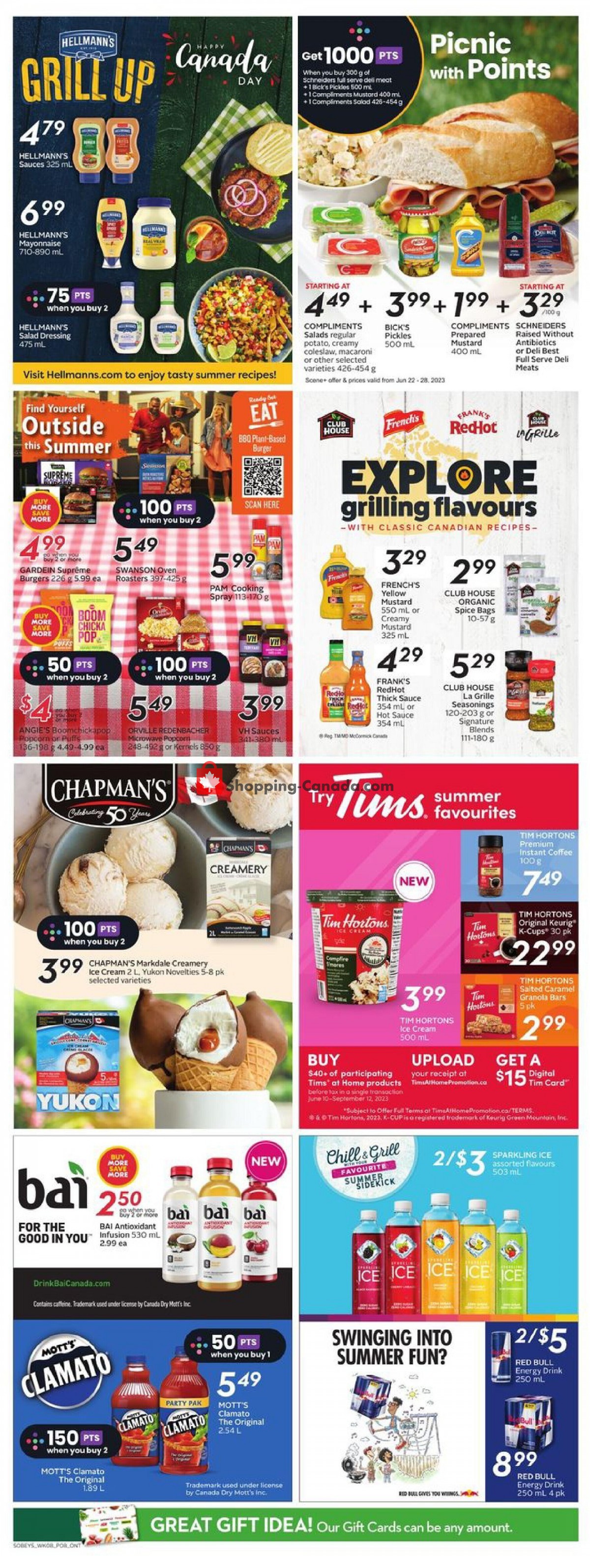 Sobeys flyer from Thursday June 22, 2023 to Wednesday June 28, 2023 - page 14