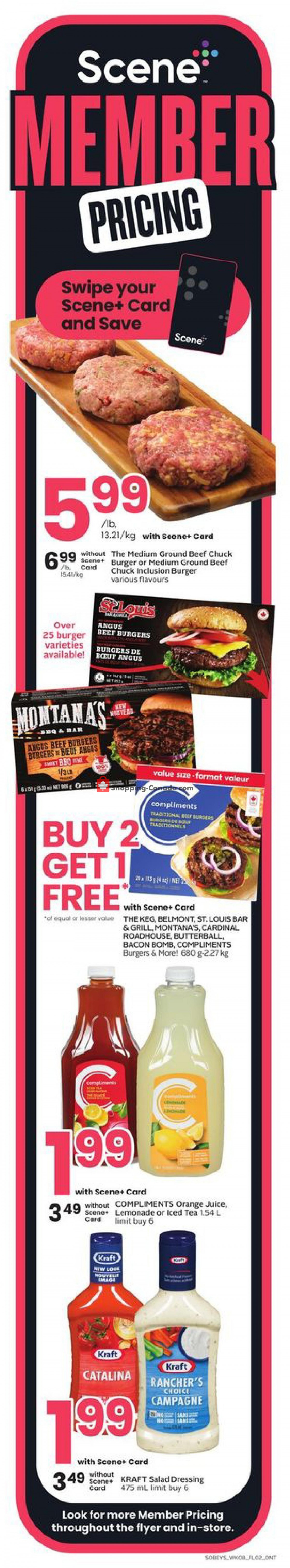 Sobeys flyer from Thursday June 22, 2023 to Wednesday June 28, 2023 - page 3
