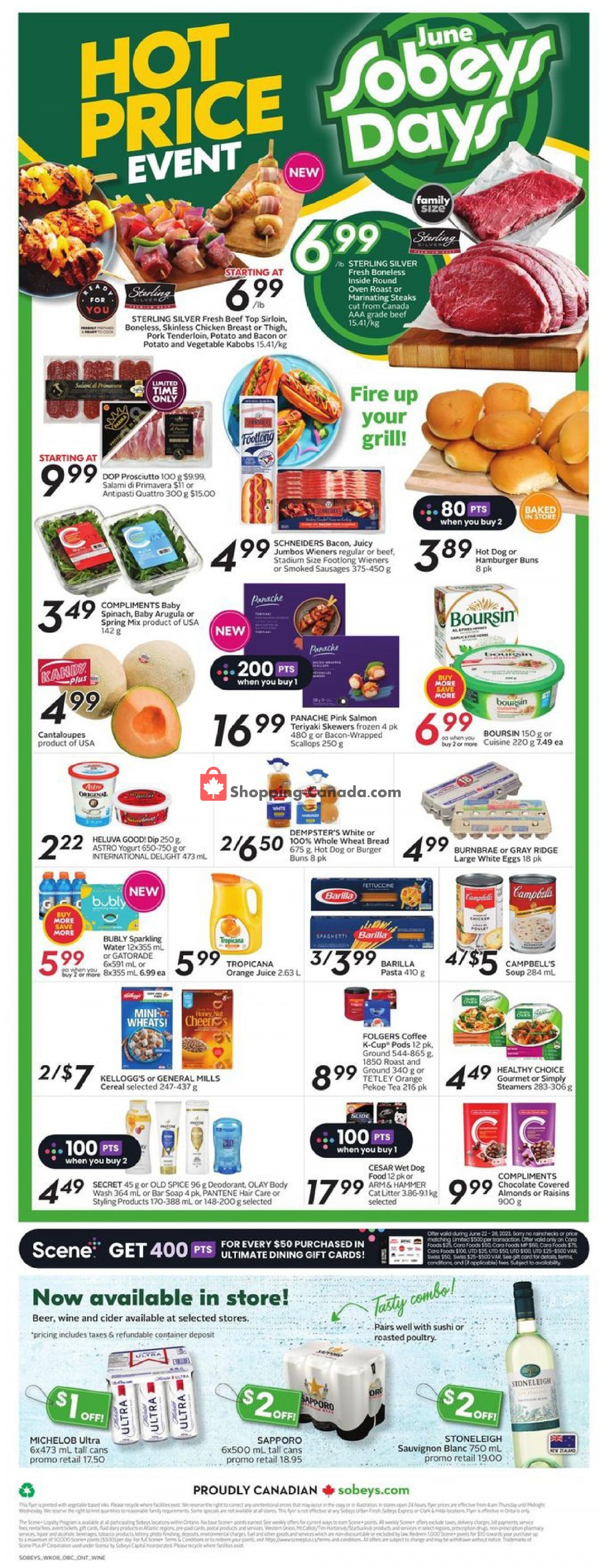 Sobeys flyer from Thursday June 22, 2023 to Wednesday June 28, 2023 - page 4