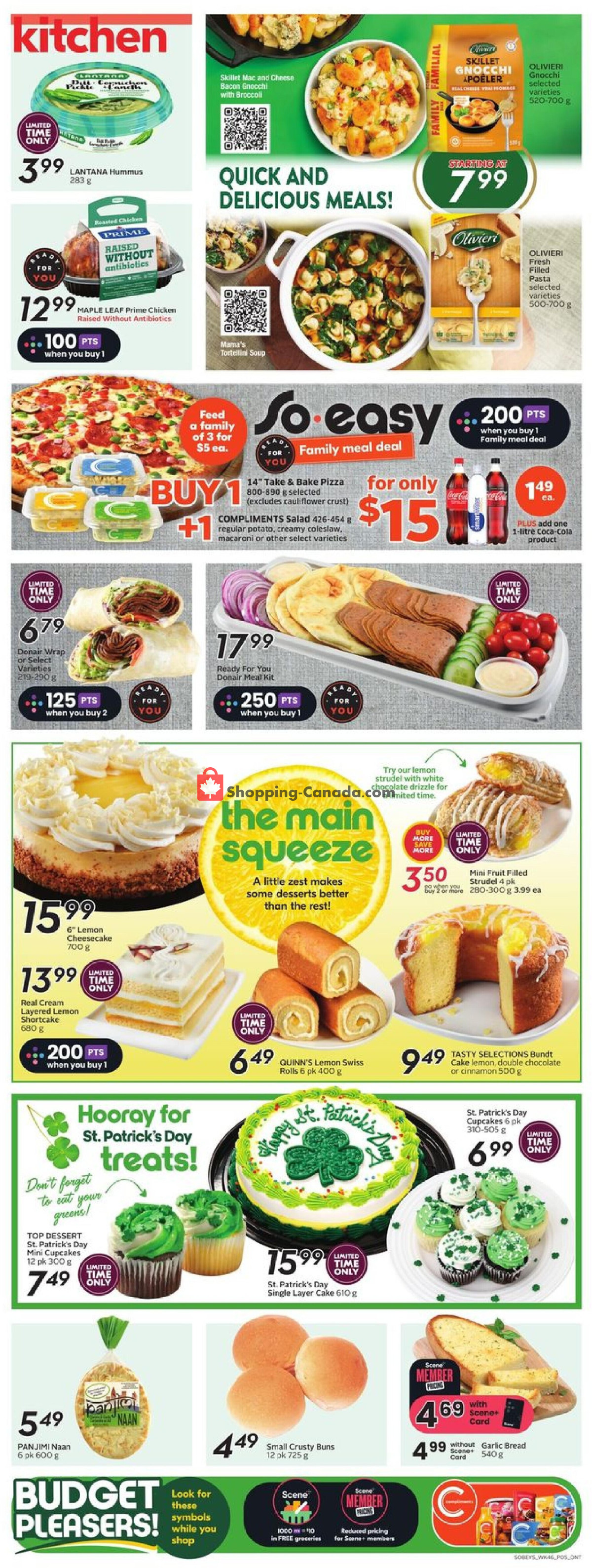 Sobeys flyer from Thursday March 14, 2024 to Wednesday March 20, 2024 - page 15