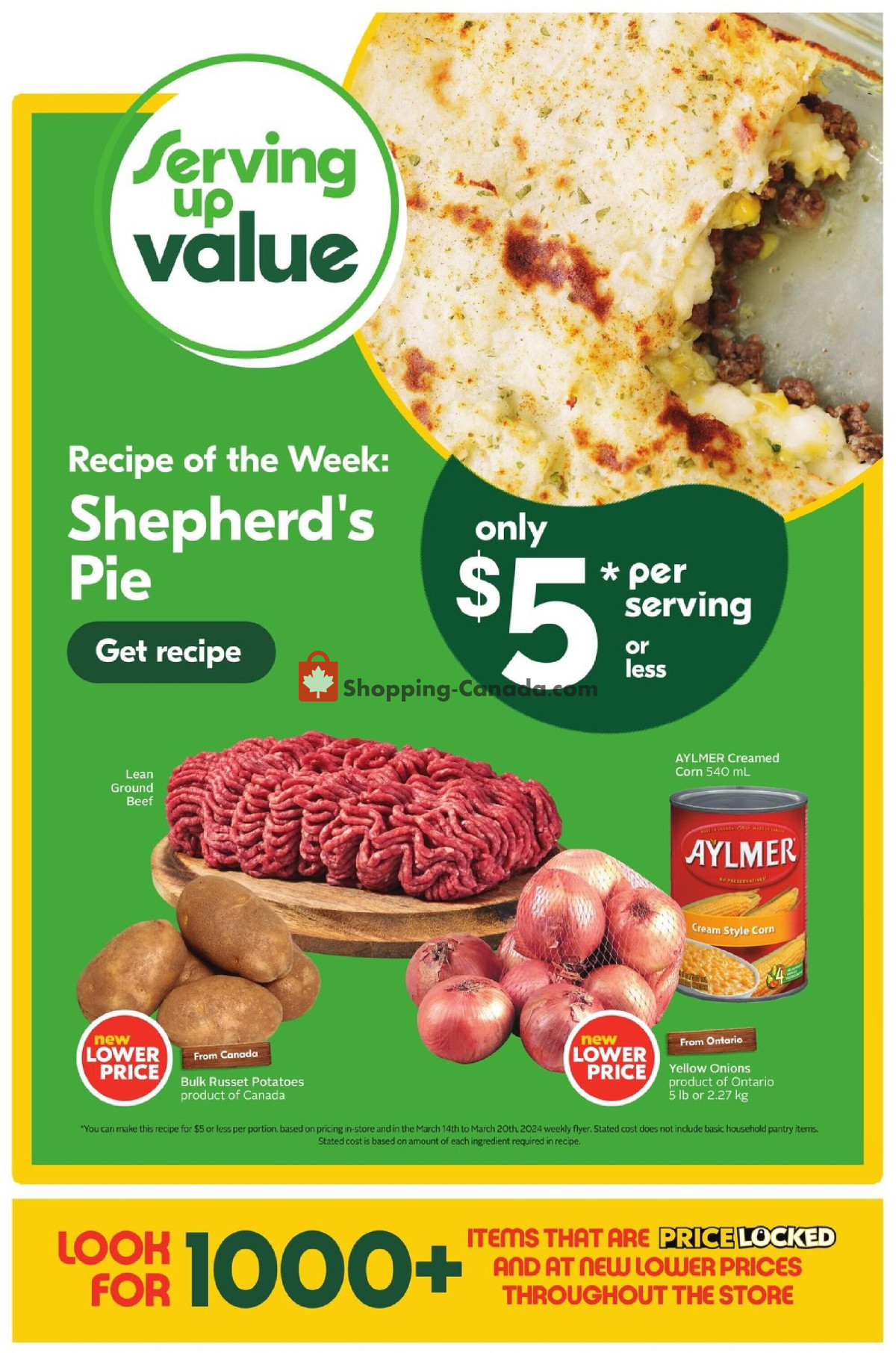 Sobeys flyer from Thursday March 14, 2024 to Wednesday March 20, 2024 - page 6
