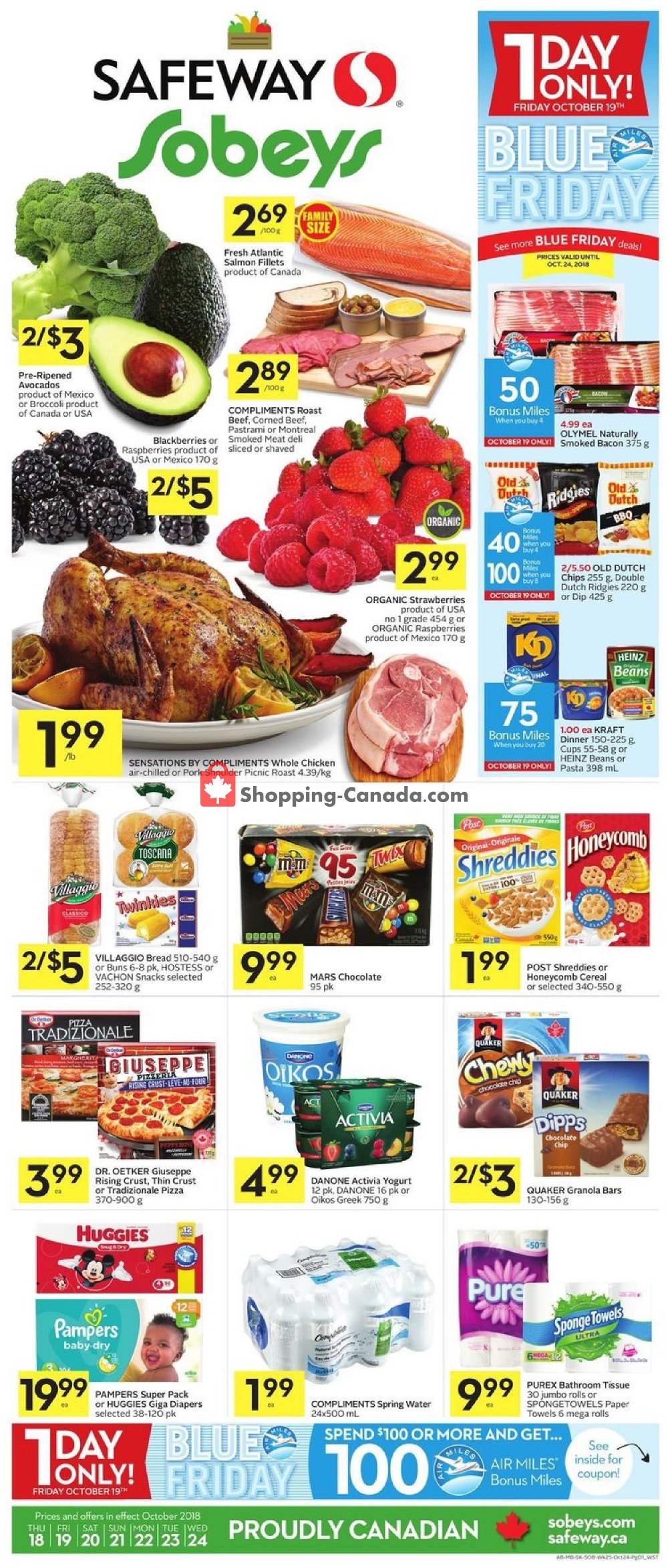 Sobeys flyer from Thursday October 18, 2018 to Wednesday October 24, 2018 - page 3