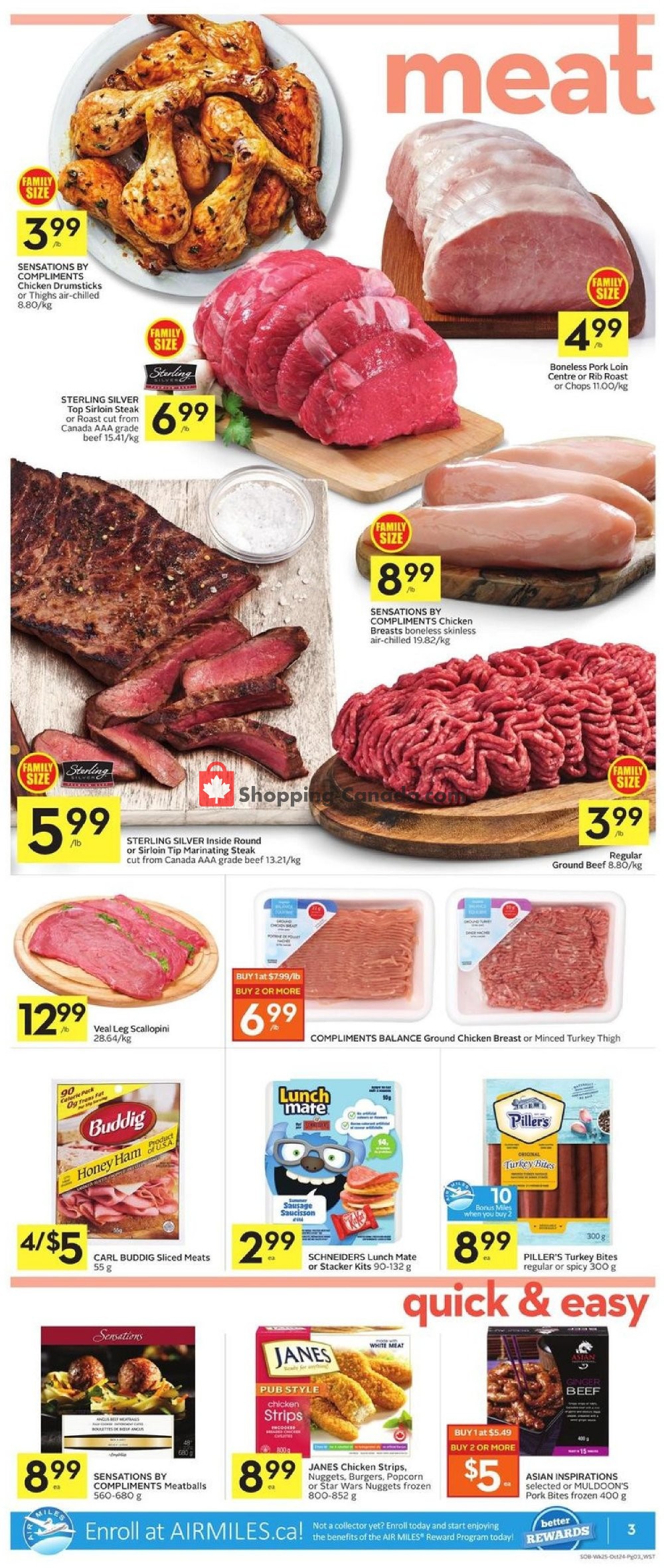 Sobeys flyer from Thursday October 18, 2018 to Wednesday October 24, 2018 - page 7