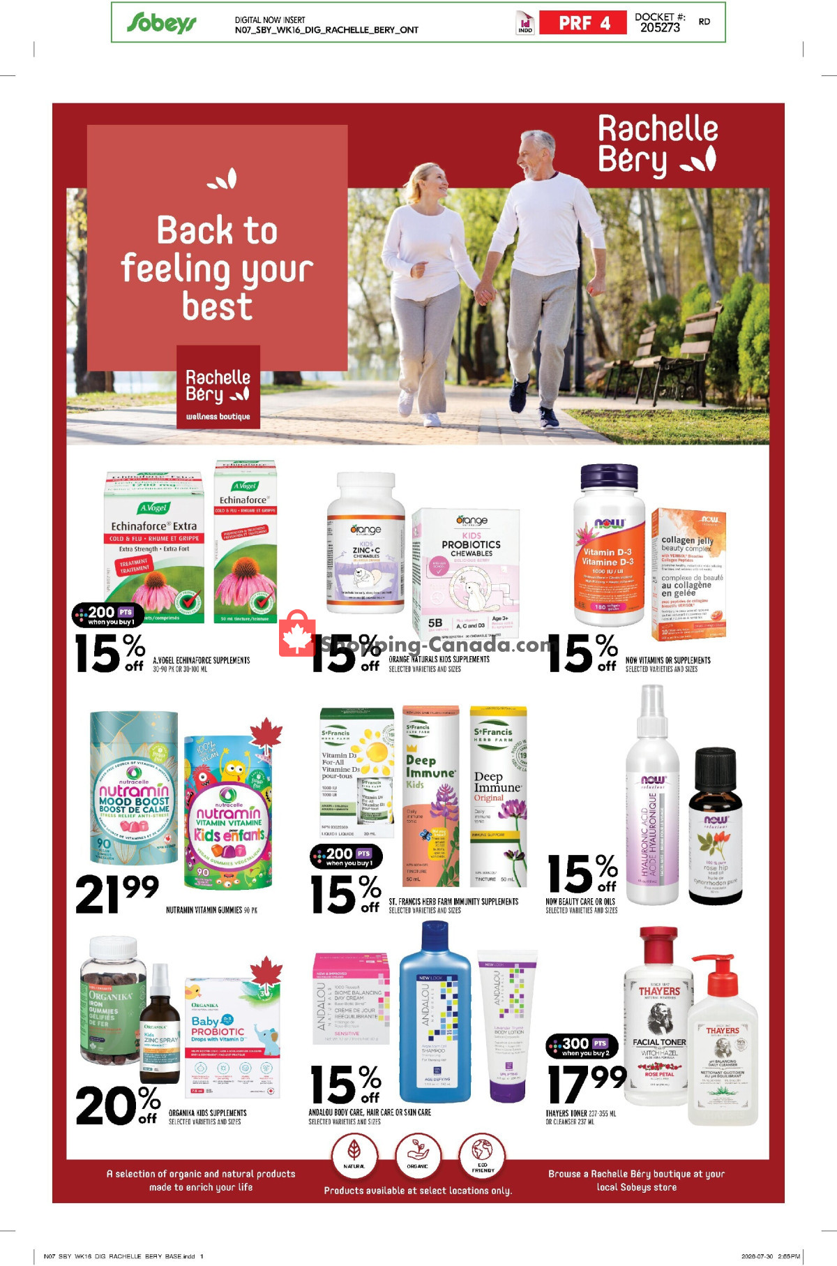 Sobeys flyer from Thursday August 13, 2026 to Wednesday September 16, 2026 - page 7
