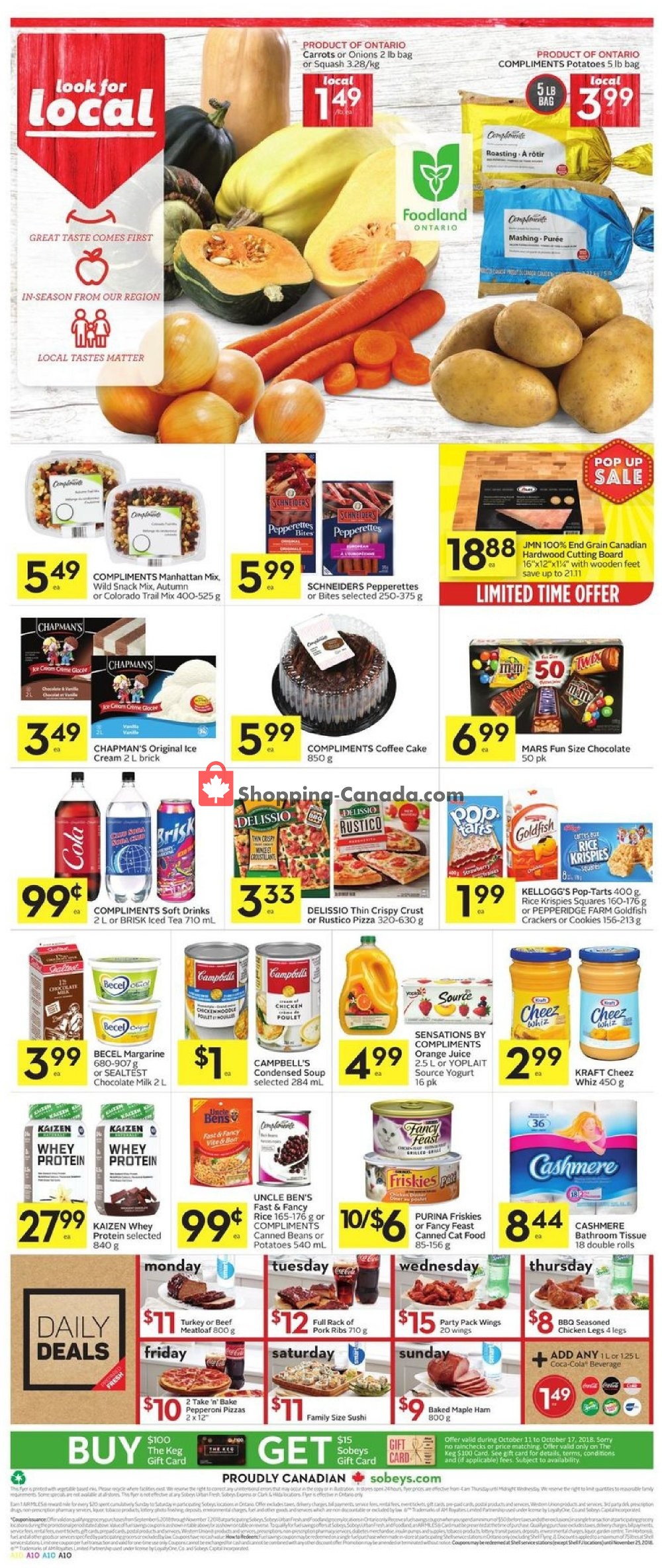 Sobeys flyer from Thursday October 11, 2018 to Wednesday October 17, 2018 - page 13