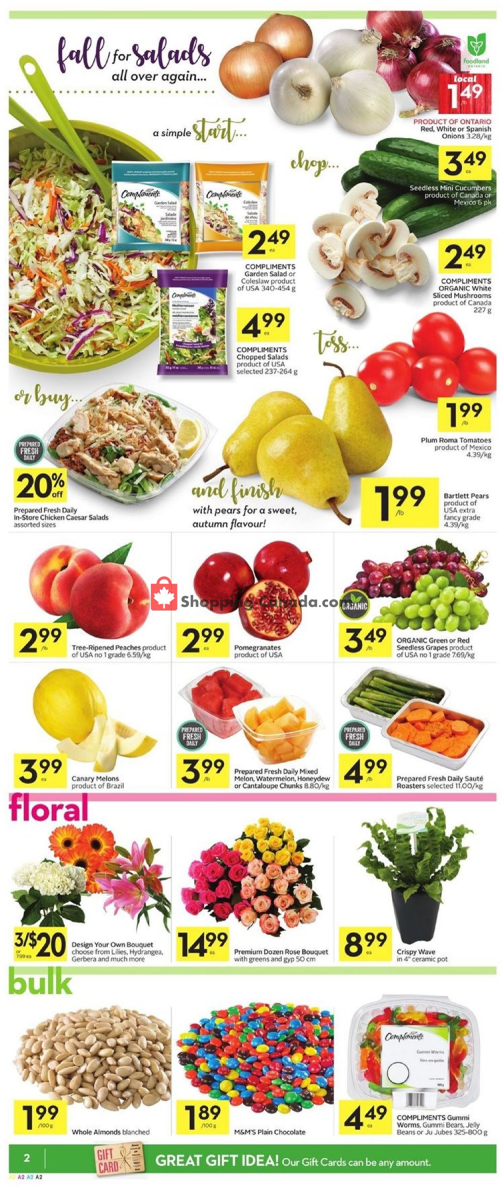 Sobeys flyer from Thursday October 18, 2018 to Wednesday October 24, 2018 - page 2