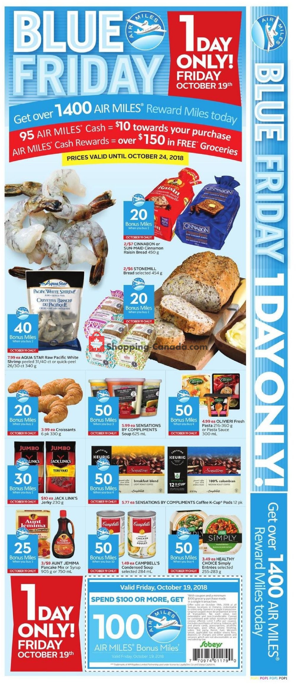 Sobeys flyer from Thursday October 18, 2018 to Wednesday October 24, 2018 - page 8