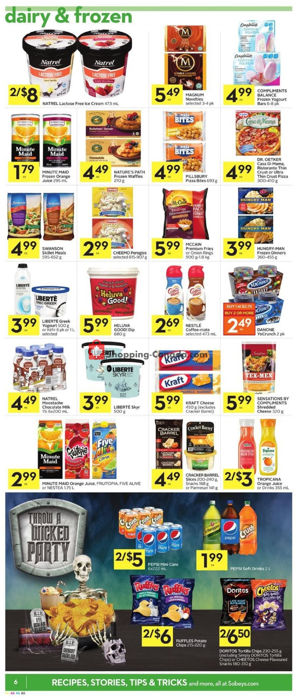 Sobeys flyer from Thursday October 25, 2018 to Wednesday October 31, 2018 - page 7