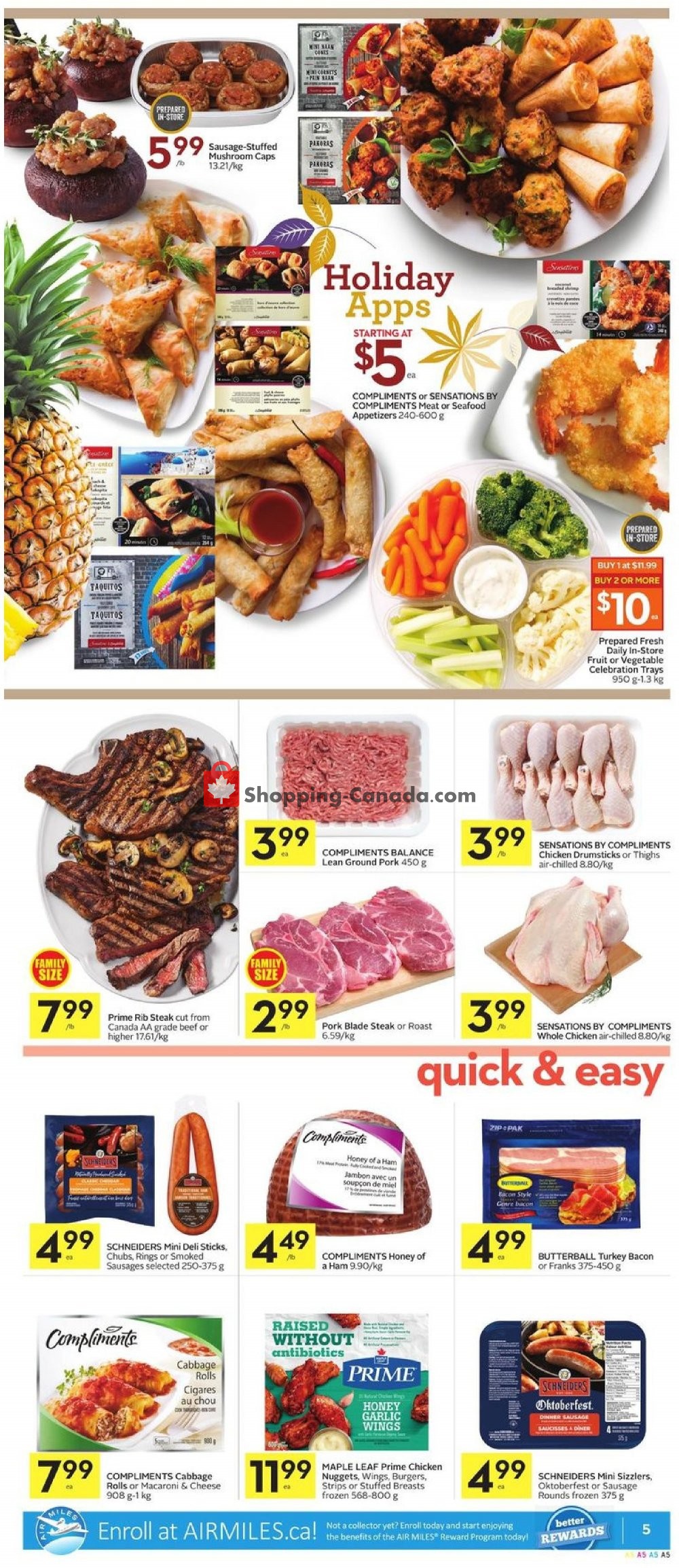 Sobeys flyer from Thursday October 4, 2018 to Wednesday October 10, 2018 - page 5