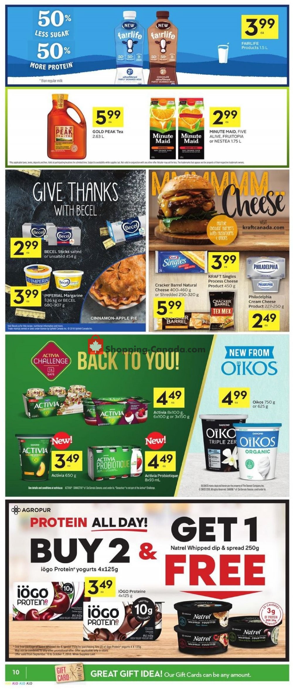 Sobeys flyer from Thursday September 27, 2018 to Wednesday October 3, 2018 - page 11