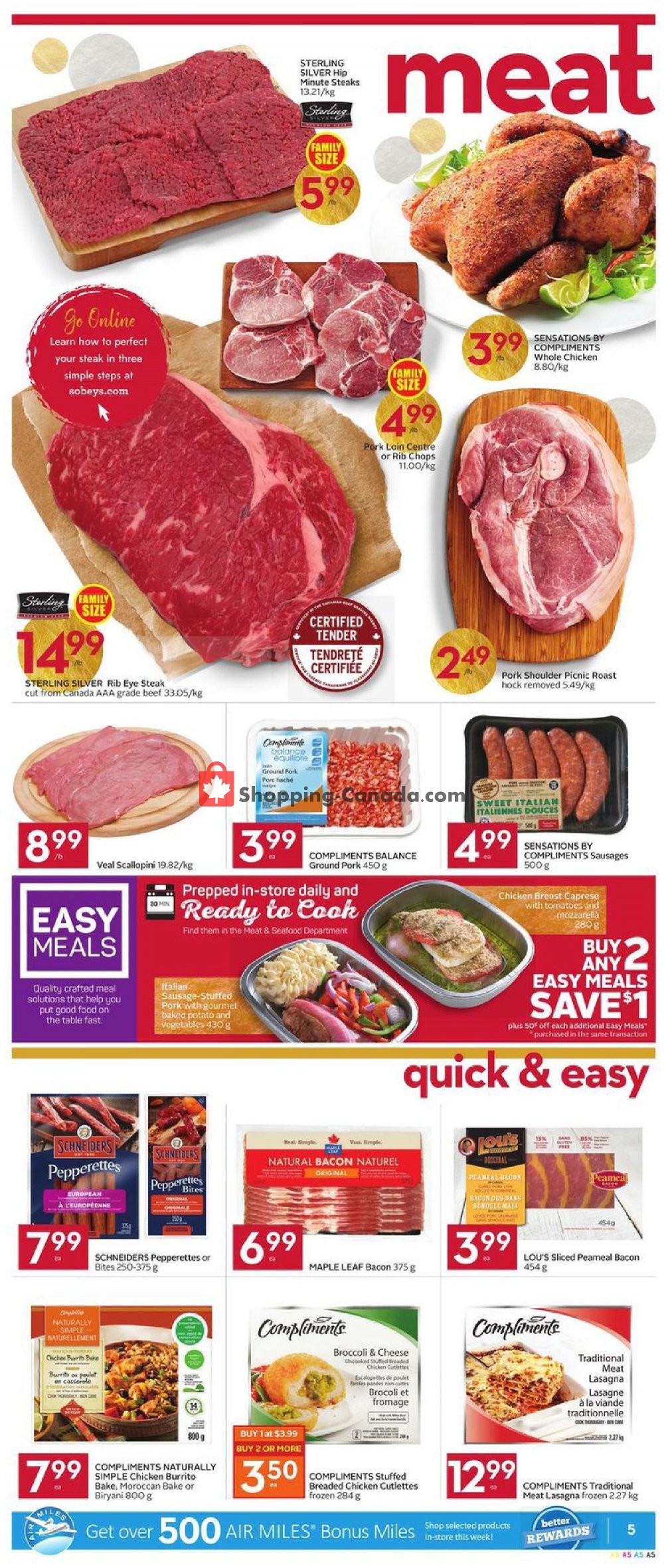 Sobeys flyer from Thursday November 29, 2018 to Wednesday December 5, 2018 - page 5