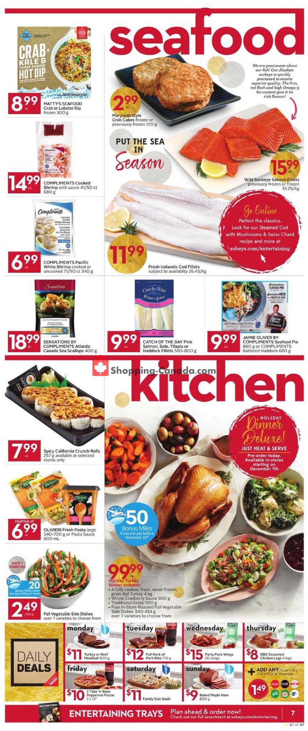 Sobeys flyer from Thursday November 29, 2018 to Wednesday December 5, 2018 - page 9