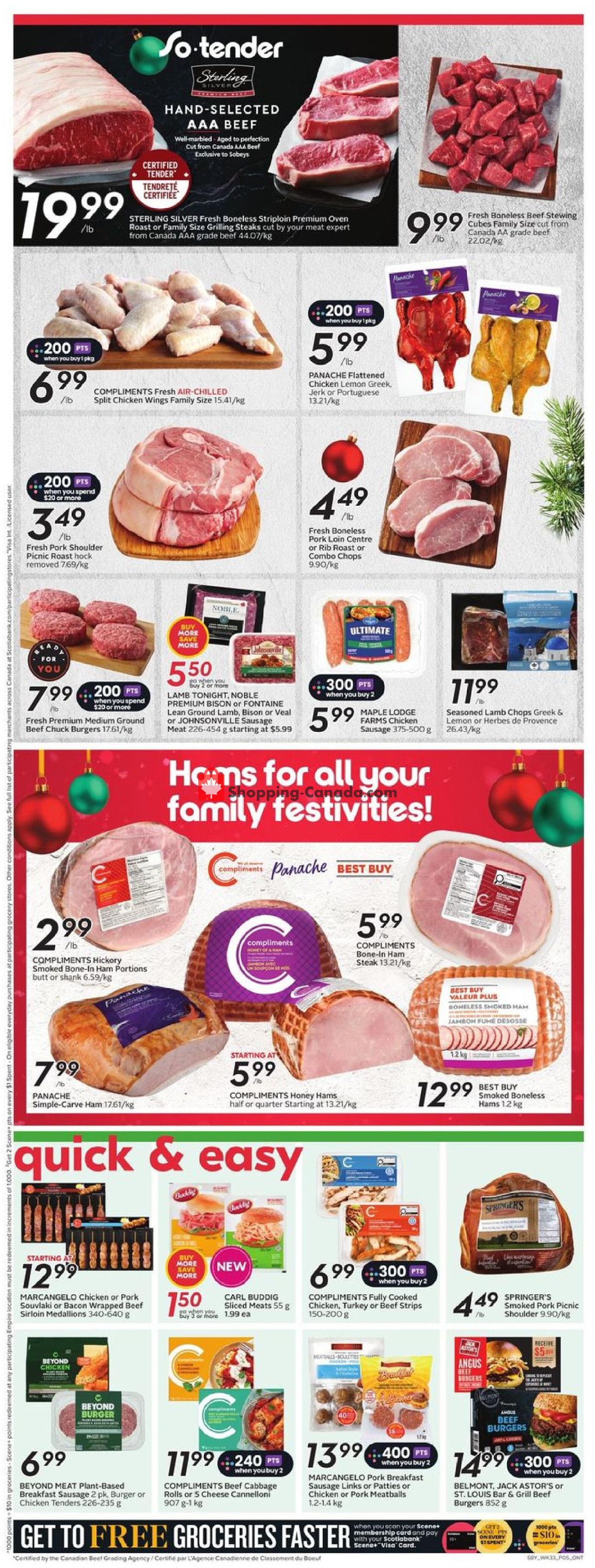 Sobeys flyer from Thursday December 12, 2024 to Wednesday December 18, 2024 - page 11