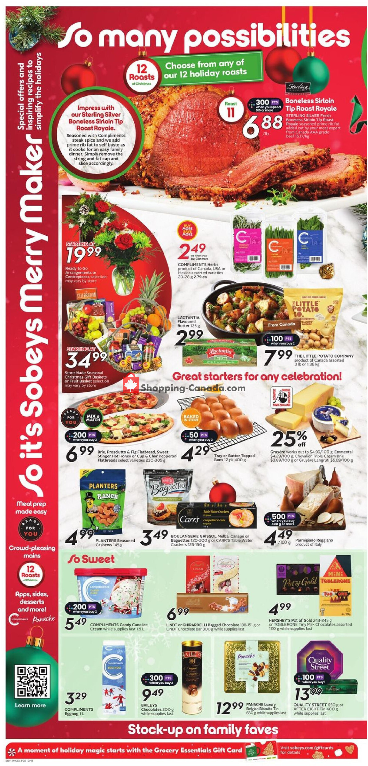 Sobeys flyer from Thursday December 12, 2024 to Wednesday December 18, 2024 - page 6