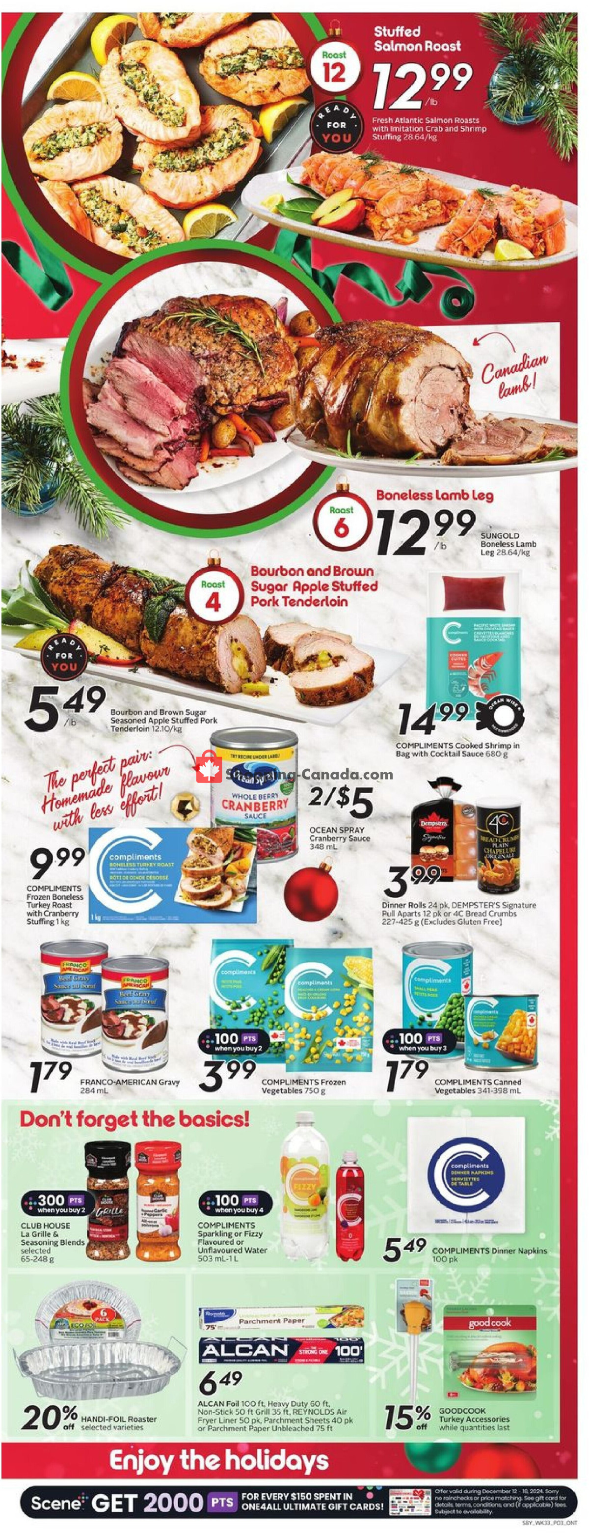 Sobeys flyer from Thursday December 12, 2024 to Wednesday December 18, 2024 - page 7