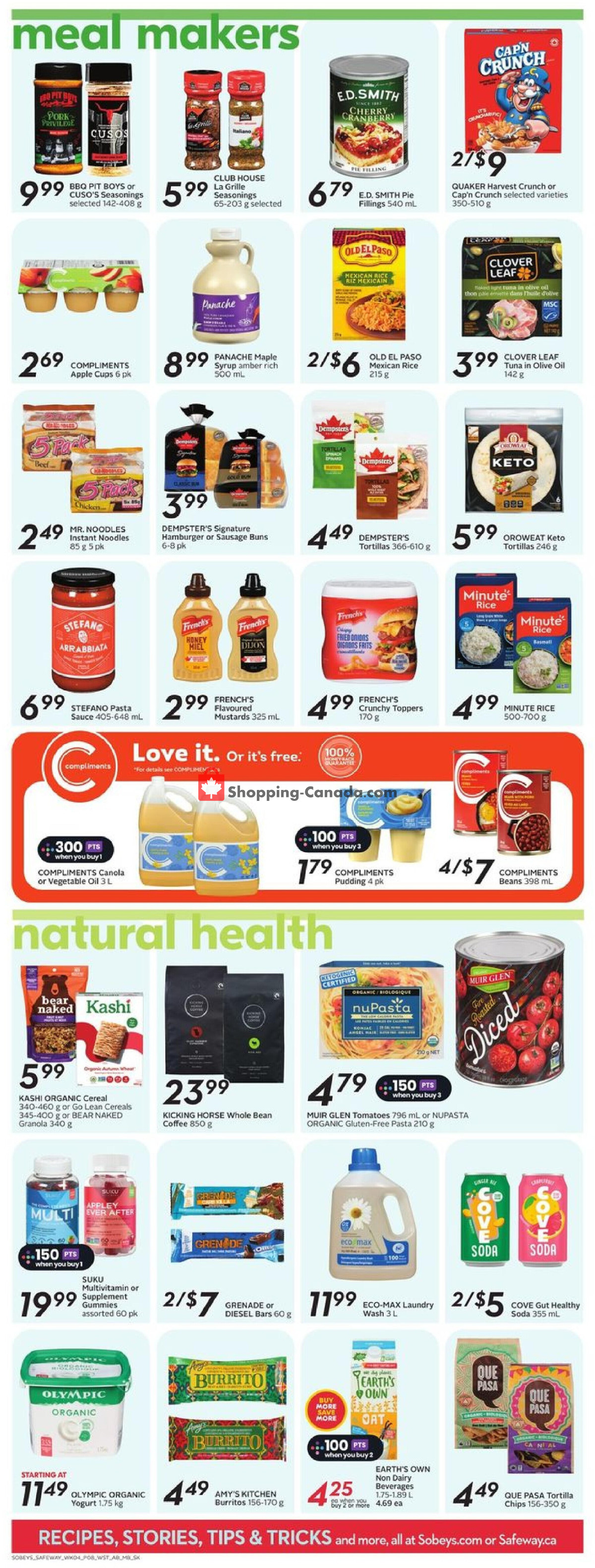 Sobeys flyer from Thursday May 23, 2024 to Wednesday May 29, 2024 - page 16