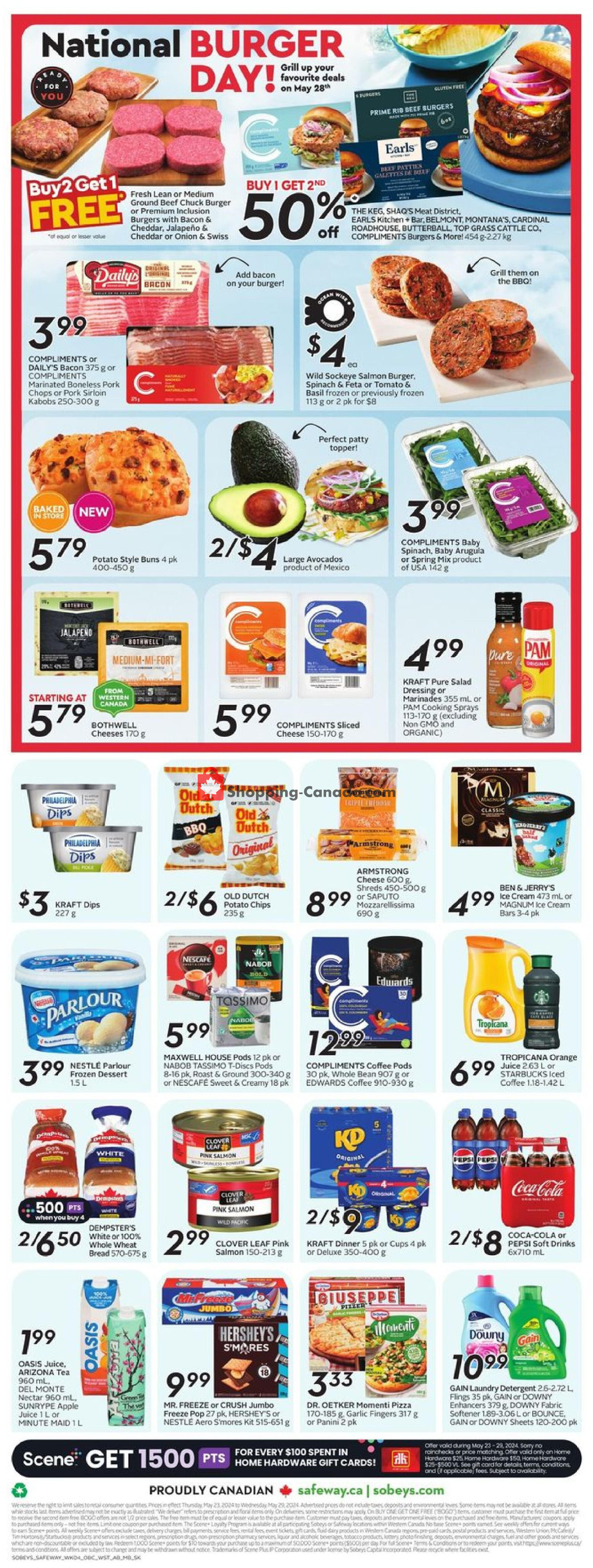 Sobeys flyer from Thursday May 23, 2024 to Wednesday May 29, 2024 - page 4
