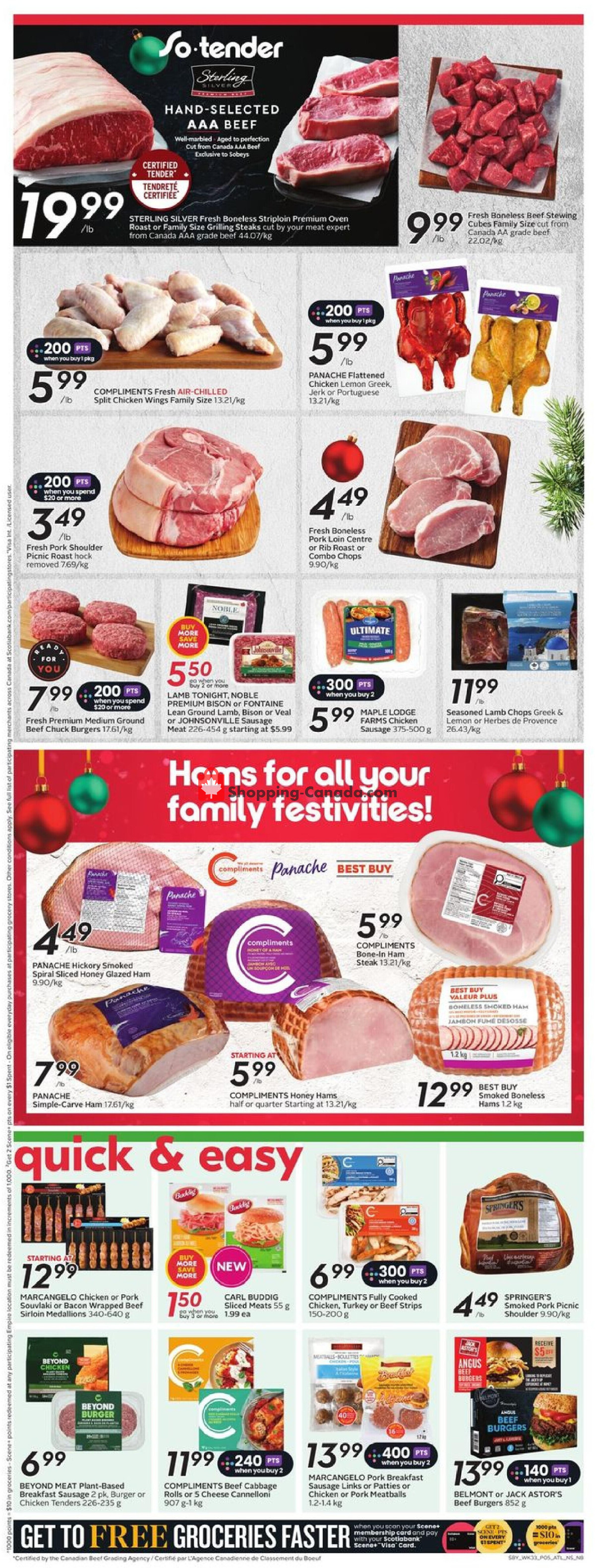 Sobeys flyer from Thursday December 12, 2024 to Wednesday December 18, 2024 - page 11