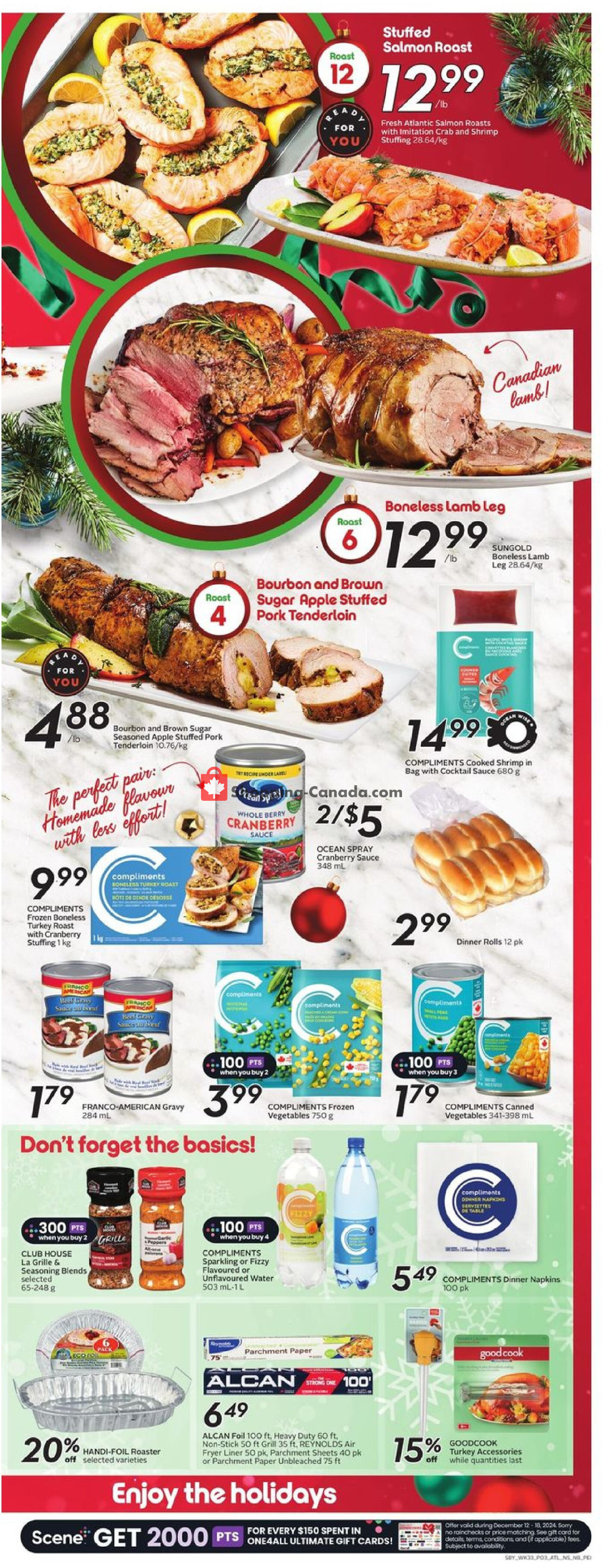 Sobeys flyer from Thursday December 12, 2024 to Wednesday December 18, 2024 - page 7